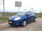 VERKOCHT Fiat Grande Punto 1.4 5DR 2007 Blauw Airco, Auto's, Fiat, Voorwielaandrijving, Stof, 4 cilinders, Grande Punto