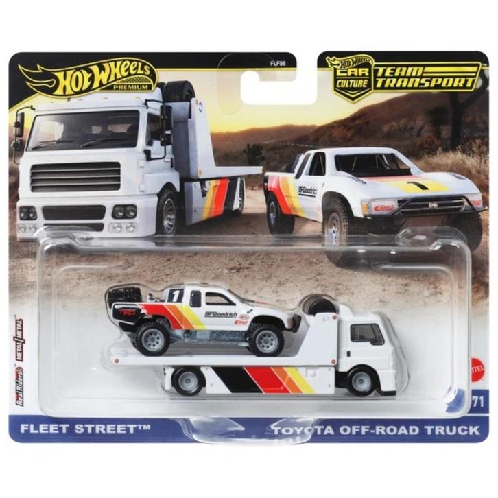 Hotwheels Premium: Team Transport: Fleet Street & Toyota, Kinderen en Baby's, Speelgoed | Speelgoedvoertuigen, Nieuw, Ophalen of Verzenden