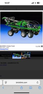 Lego technic 8446-1 crane truck onderdelen, Ophalen of Verzenden, Zo goed als nieuw
