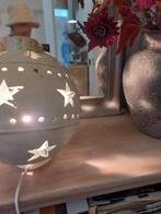 Stenen Kerstlamp met Sterren - 34cm, Ophalen