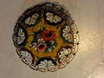 broche-cloisonnè,diameter 4 1/2 cm, Sieraden, Tassen en Uiterlijk, Broches, Ophalen of Verzenden, Gebruikt, Overige materialen