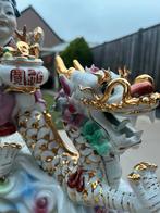 2 prachtige Chinese draken zware beelden, Antiek en Kunst, Ophalen of Verzenden