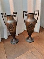 Artdeco vazen met embleem, Ophalen of Verzenden