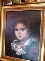 vintage schilderij portret naar Jean Baptiste Greuze, Ophalen