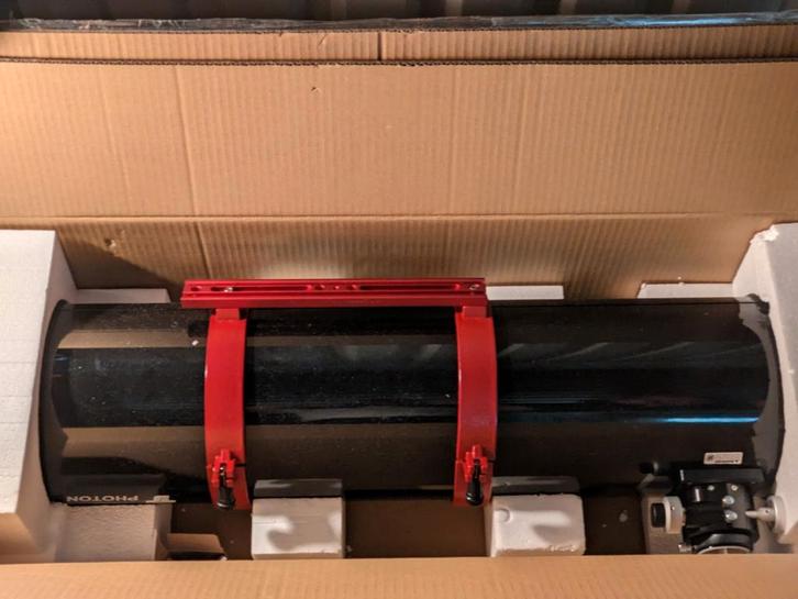 TS Optics Photon 200mm F/5, Audio, Tv en Foto, Optische apparatuur | Telescopen, Zo goed als nieuw, Spiegeltelescoop (reflector)