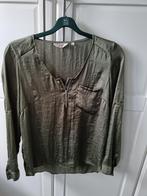 Blouse dames legergroen Miss Etam maat 40, Maat 38/40 (M), Ophalen of Verzenden, Zo goed als nieuw, Miss Etam