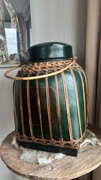 Prachtige oude antieke aziatische rijst- opslag vat, Overige materialen, Overige kleuren, 50 tot 75 cm, Ophalen of Verzenden