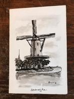 ansichtkaart ,  prentje molen IJZENDIJKE, Ophalen of Verzenden, 1980 tot heden, Zeeland