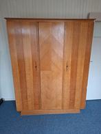 eiken linnenkast, Huis en Inrichting, Kasten | Kledingkasten, Ophalen, Gebruikt, 100 tot 150 cm, Eikenhout