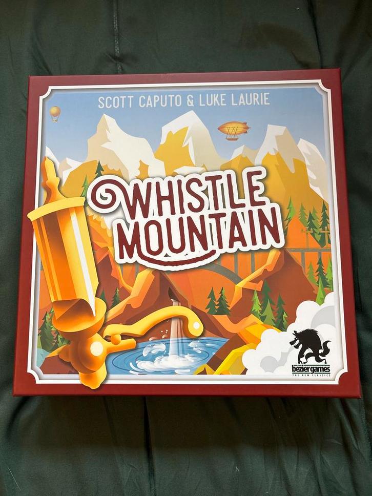 Whistle Mountain Bordspel - Zo Goed Als Nieuw!, Hobby en Vrije tijd, Gezelschapsspellen | Bordspellen, Zo goed als nieuw, Drie of vier spelers
