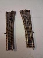 1 paar fleischmann 6140 handwissels in bijna nieuwstaat, Hobby en Vrije tijd, Modeltreinen | H0, Wisselstroom, Fleischmann, Rails