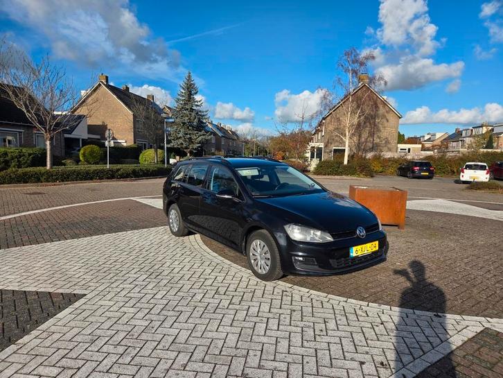Volkswagen Golf 1.2 TSI 105PK Variant Dsg7 2014 Zwart, Auto's, Volkswagen, Particulier, Golf, Benzine, A, Stationwagon, Automaat