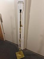 Vintage Onyx messing vloerlamp, Huis en Inrichting, Lampen | Vloerlampen, Ophalen, Gebruikt, 150 tot 200 cm