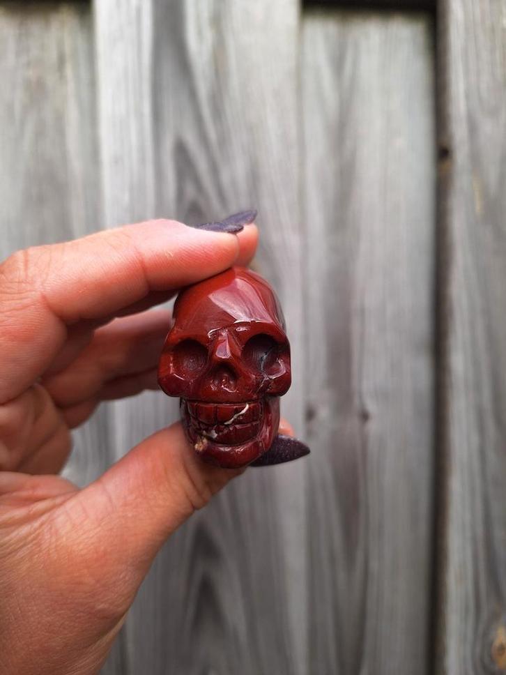 Skull mookaiet, Verzamelen, Mineralen en Fossielen, Verzenden