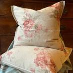 Engelse SET kussens Cottage Rose, Westdijk 41 3241 GT Middelharnis, Overige kleuren, Vierkant, Ophalen of Verzenden