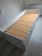 Brimnes Bedbank met Lades, Huis en Inrichting, Slaapkamer | Bedden, Ophalen of Verzenden