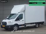 Ford Transit 130pk Bakwagen Laadklep Zijdeur Airco Cruise Ca, Auto's, Bestelauto's, Stof, Euro 6, 4 cilinders, Wit