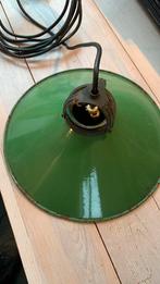 Antiek groen lampekapje, Ophalen of Verzenden, Zo goed als nieuw, Minder dan 50 cm