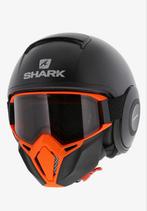 Shark Helm Maat L - Weinig gebruikt, met krasjes, Motoren, Heren, Jethelm, Shark, Ophalen of Verzenden