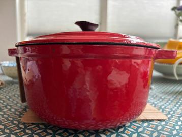 Secret de Gourmet - gietijzeren pan / cocotte 22 cm beschikbaar voor biedingen