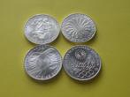 Duitsland 4 x 10 mark zilver 1972 Olympiade complete set, Postzegels en Munten, Munten | Europa | Niet-Euromunten, Verzenden, Duitsland
