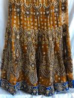 Bollywood Lehenga met Steentjes, Kleding | Dames, Ophalen of Verzenden, Gedragen, Maat 38/40 (M)