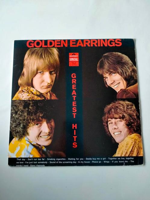 Vinyl LP Golden Earrings- Greatest hits, Cd's en Dvd's, Vinyl | Pop, Gebruikt, 1960 tot 1980, 12 inch, Ophalen of Verzenden