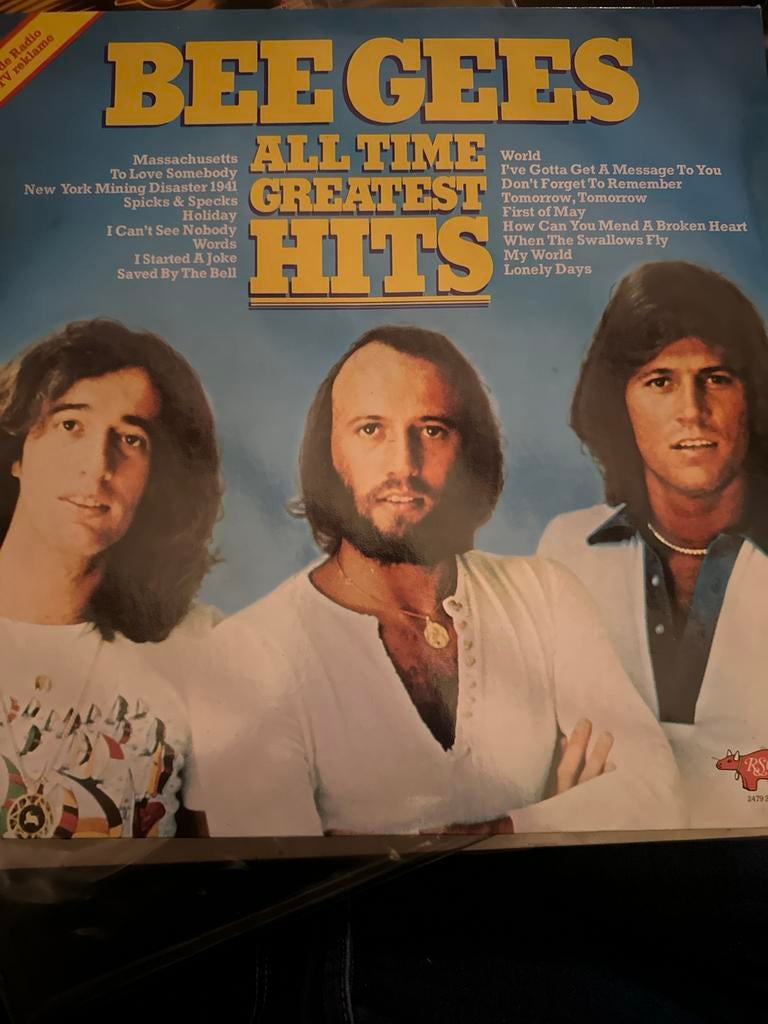 Bee Gees - All Time Greatest Hits LP, Cd's en Dvd's, Vinyl | Pop, Ophalen of Verzenden, 1960 tot 1980, Gebruikt, 12 inch