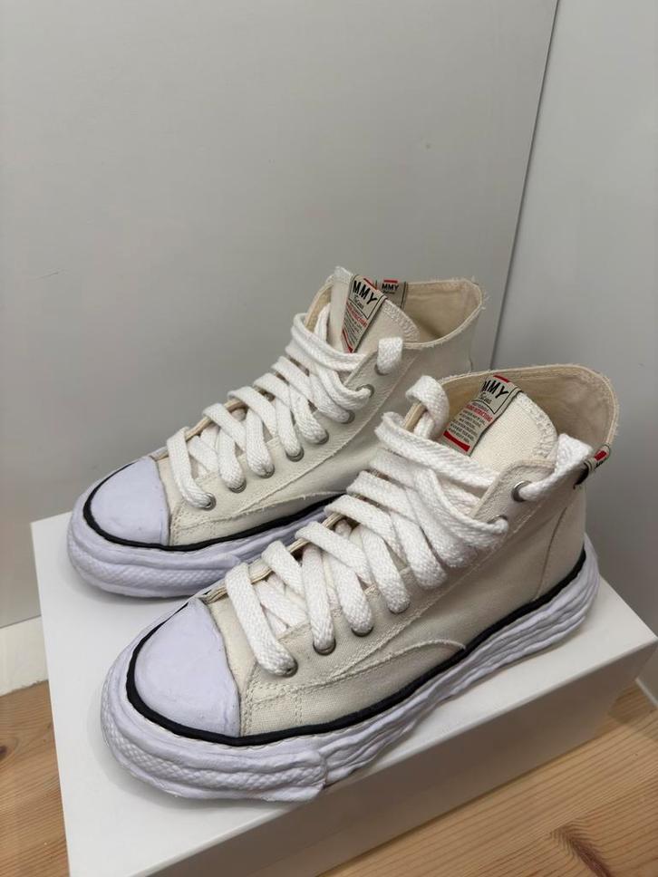 Maison Mihara Yasuhiro Hoog Wit eu43, Kleding | Heren, Schoenen, Zo goed als nieuw, Wit, Verzenden