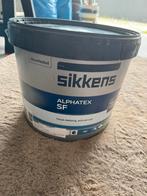 Sikkens alphatex sf 9010, Wit, Ophalen of Verzenden, Minder dan 5 liter, Verf