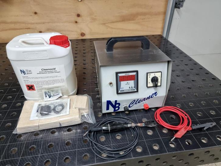 RVS Beits- en Etsmachine - NB Cleaner, Doe-het-zelf en Verbouw, Gereedschap | Lasapparaten, Overige typen, Minder dan 150 ampère