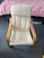 IKEA Poang kinderstoel kl. Creme, Kinderen en Baby's, Kinderkamer | Tafels en Stoelen, Ophalen, Zo goed als nieuw, Stoel(en)