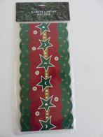 Vintage hema kerstkaartenhouder met sterren groen rood, Diversen, Kerst, Ophalen of Verzenden, Nieuw