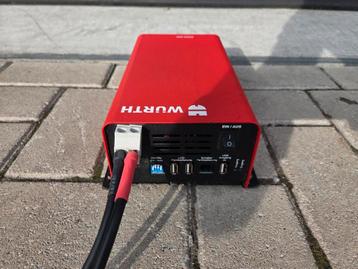 Wurth omvormer 300 watt met bekabeling inverter victron  beschikbaar voor biedingen