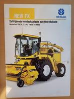 Folder New Holland zelfrijdende veldhakselaars FX30, FX50, Boeken, Ophalen of Verzenden, Gelezen, Tractor en Landbouw