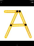 Flexibele contour liniaal - koppelbaar, Doe-het-zelf en Verbouw, Meetapparatuur, Ophalen of Verzenden