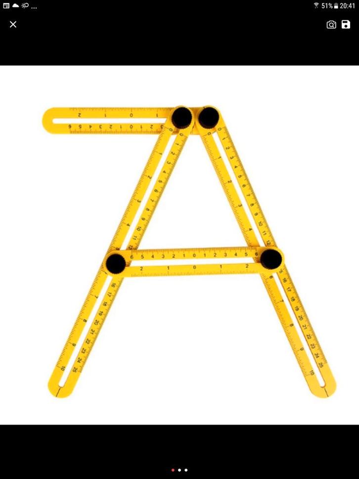 Flexibele contour liniaal - koppelbaar, Doe-het-zelf en Verbouw, Meetapparatuur, Ophalen of Verzenden