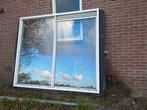 Gebruikt Gevelraam met Dubbelglas, Doe-het-zelf en Verbouw, Glas en Ramen, Ophalen, Gevelraam of Ruit, Gebruikt, 160 cm of meer
