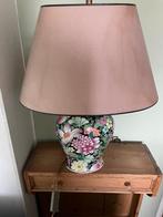 Chinese vaaslamp., Huis en Inrichting, Lampen | Tafellampen, Ophalen, Zo goed als nieuw, Minder dan 50 cm