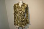 Karen Millen snake print wikkel blouse strikjes mouw 40, Maat 38/40 (M), Verzenden, Zo goed als nieuw, Overige kleuren