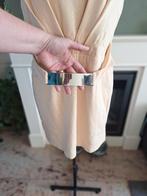 Caroline Biss pastel oranje zalm jurk 42 L gesp gratis verz, Verzenden, Maat 42/44 (L), Oranje, Zo goed als nieuw