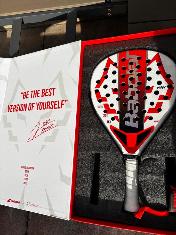Babolat technical viper Juan Lebron, Sport en Fitness, Padel, Zo goed als nieuw, Ophalen of Verzenden