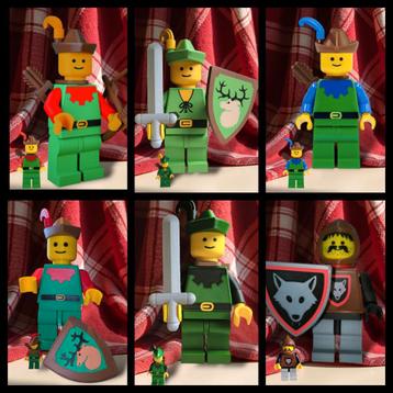 👷 Geweldige VINTAGE MAXI MEGA figuren Forestmen Wolfpack !! beschikbaar voor biedingen