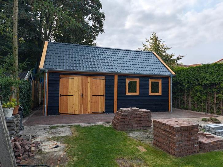 Bouwpakket overkapping veranda tuinhuis kap schuur carport, Tuin en Terras, Overkappingen, Nieuw, Overige typen, Ophalen of Verzenden