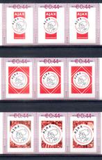 9 persoonlijke postzegels postfris laat ajax zegelvieren, Postzegels en Munten, Postzegels | Nederland, Ophalen of Verzenden, Na 1940