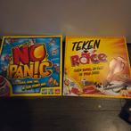 Spellen: No Panic! & Teken Race, Vijf spelers of meer, Ophalen of Verzenden, Zo goed als nieuw, Goliath