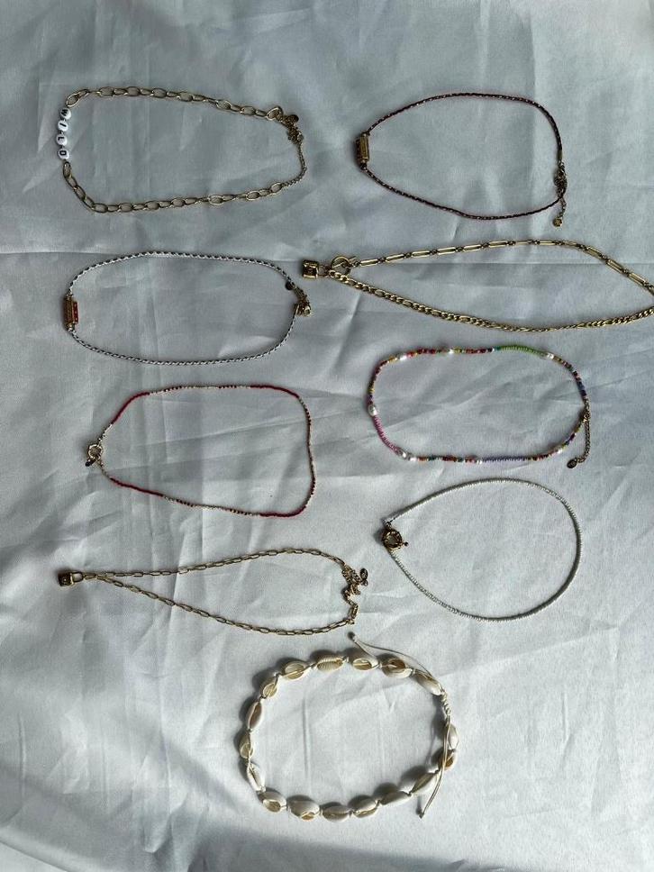 Kettingen Goud, Sieraden, Tassen en Uiterlijk, Kettingen, Nieuw, Overige materialen, Goud, Met hanger, Verstelbaar, Ophalen of Verzenden