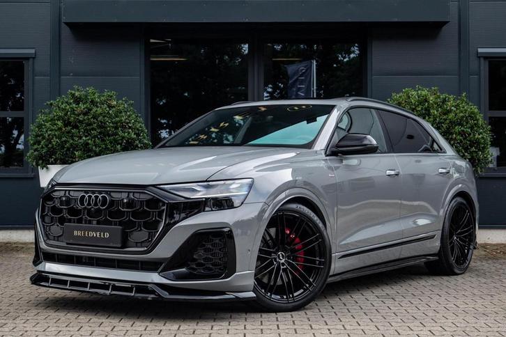 Audi Q8 60 TFSI e Competition 490pk, Nardo, Full-options 202, Auto's, Audi, Te koop, Q8, 360° camera, 4x4, ABS, Achteruitrijcamera