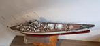 Groot museaal scheepsmodel van de KMS Scharnhorst 1:100, Hobby en Vrije tijd, Modelbouw | Boten en Schepen, Ophalen, Gebruikt