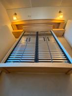 Twee persoons bedframe (160x210) evt met matras, Ophalen, Overige kleuren, 210 cm, Tweepersoons